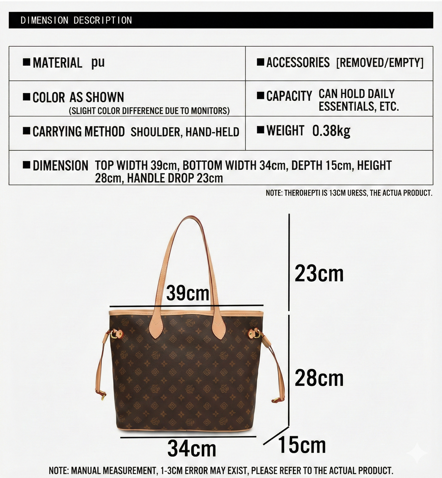 š„Last Day Discount 70% - The Classic Monogram Carry-All Tote