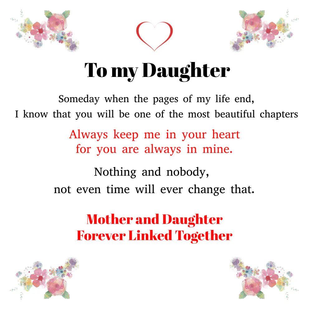 🤩Perfect for Mother's Day--BUY 1 GET 1 FREE--Timeless Bond: A Symbol of Mother-Daughter Love Bracelet