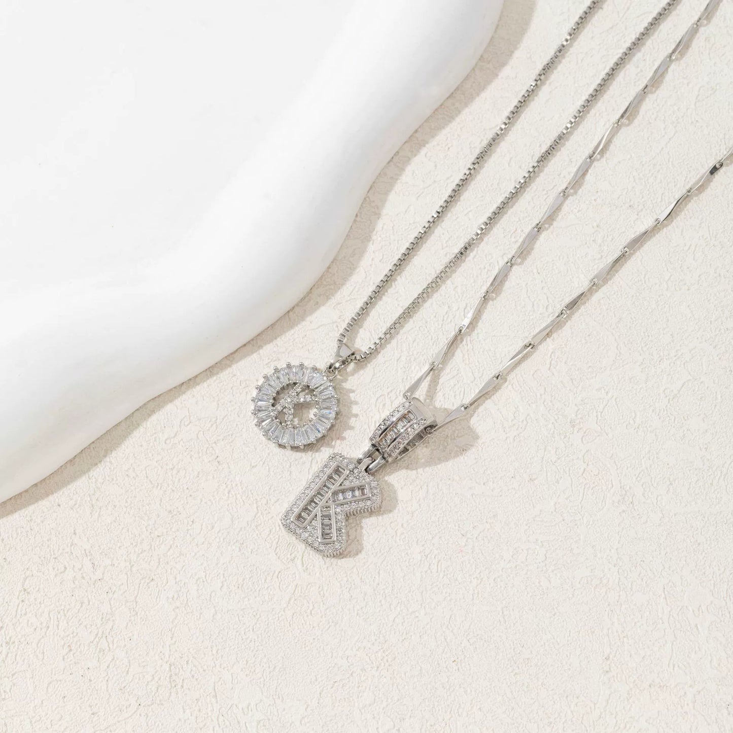 BUY 1 GET 1 FREE (2 Pack) - Initial Letter Pendant Necklaces