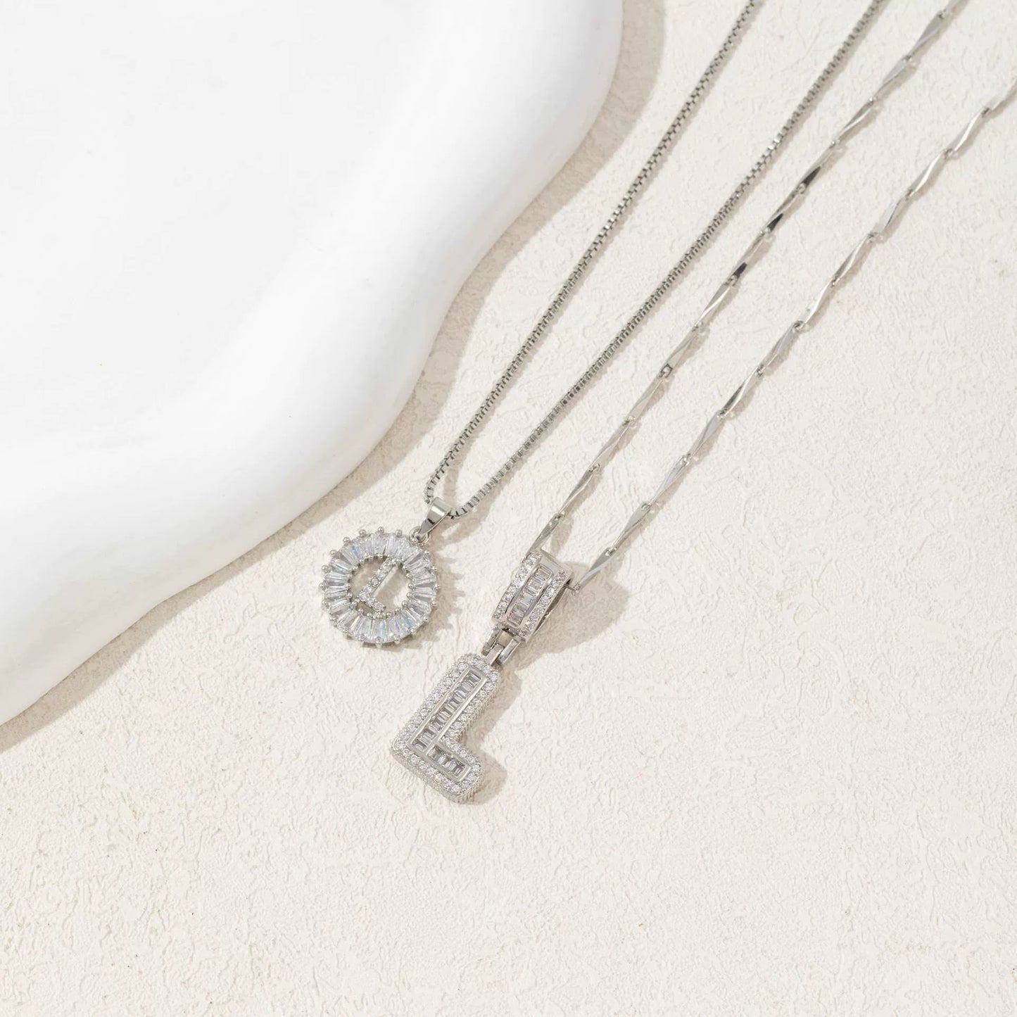 BUY 1 GET 1 FREE (2 Pack) - Initial Letter Pendant Necklaces