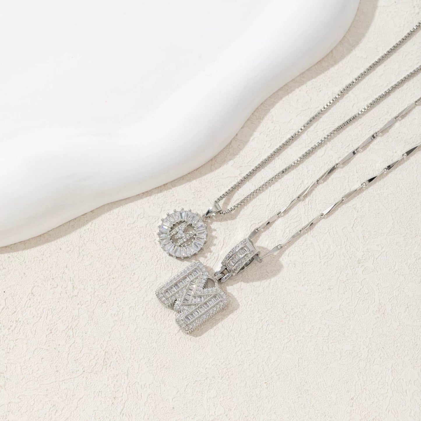 BUY 1 GET 1 FREE (2 Pack) - Initial Letter Pendant Necklaces