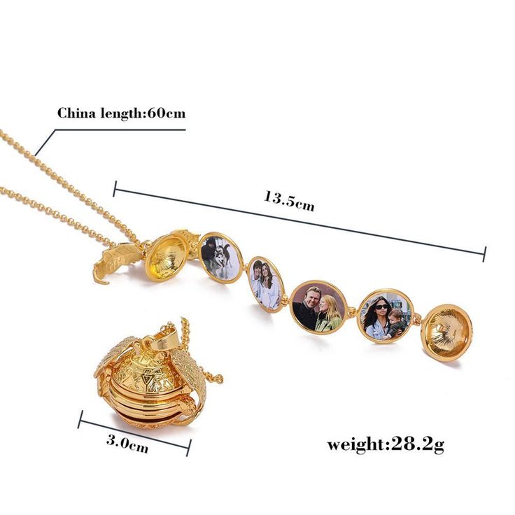 BUY 1 GET 1 FREE--Angel Wing Photo Locket Necklace