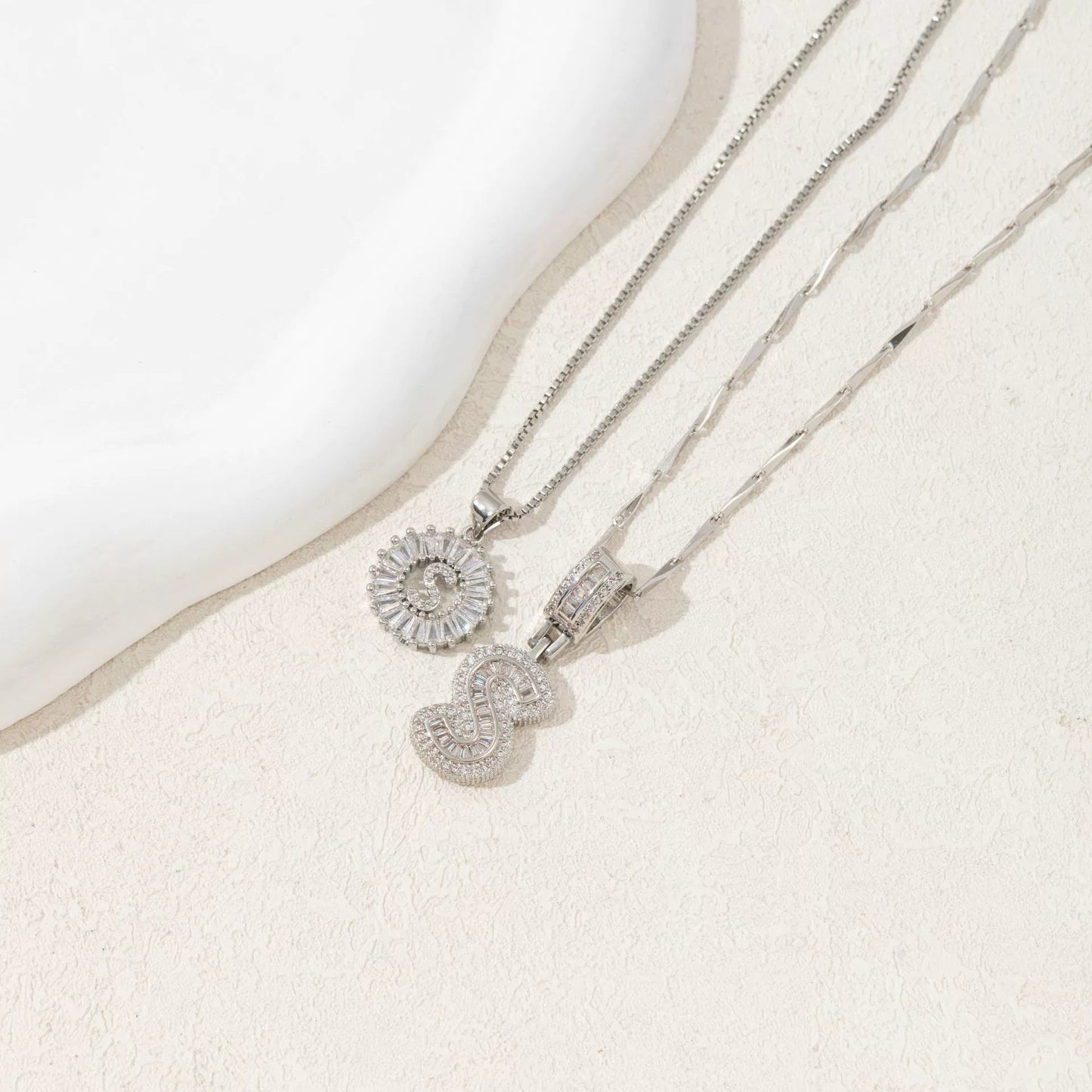 BUY 1 GET 1 FREE (2 Pack) - Initial Letter Pendant Necklaces