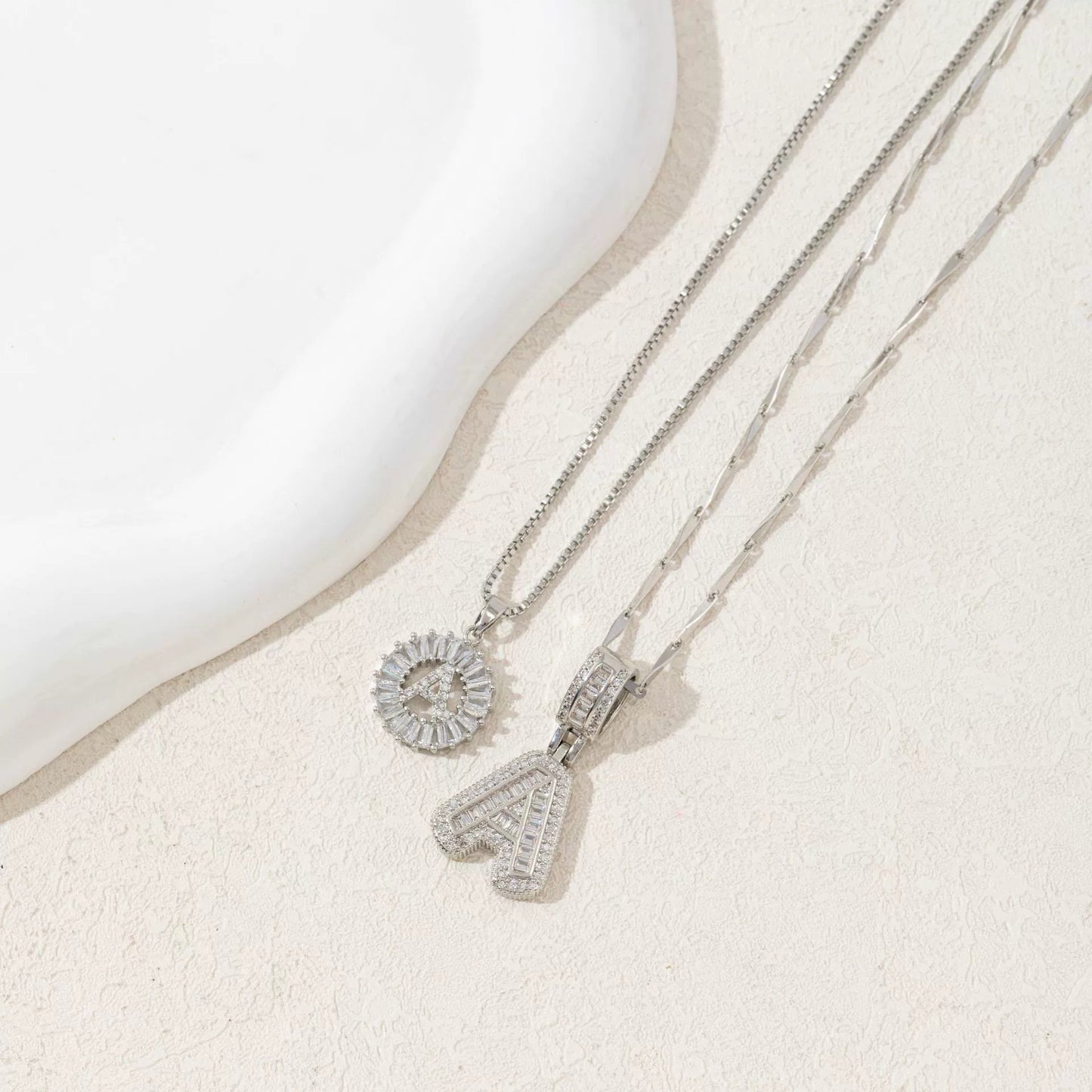 BUY 1 GET 1 FREE (2 Pack) - Initial Letter Pendant Necklaces