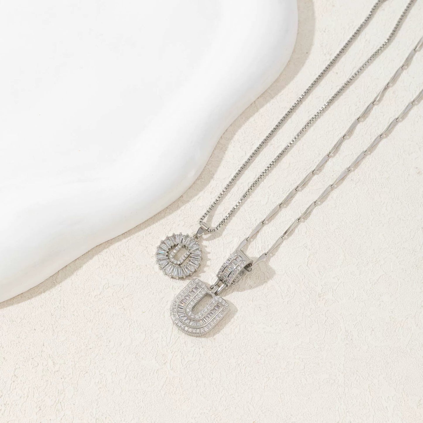 BUY 1 GET 1 FREE (2 Pack) - Initial Letter Pendant Necklaces