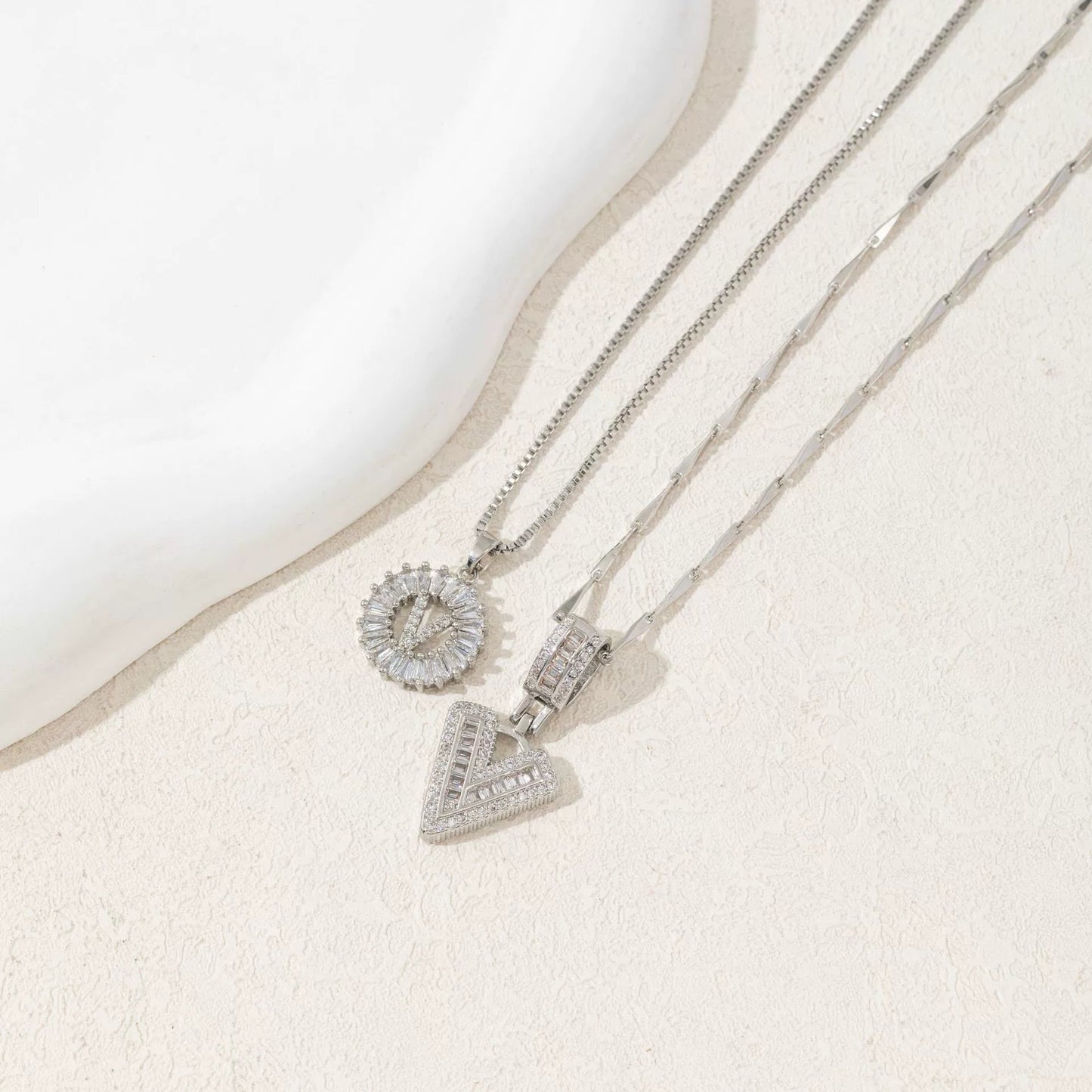 BUY 1 GET 1 FREE (2 Pack) - Initial Letter Pendant Necklaces