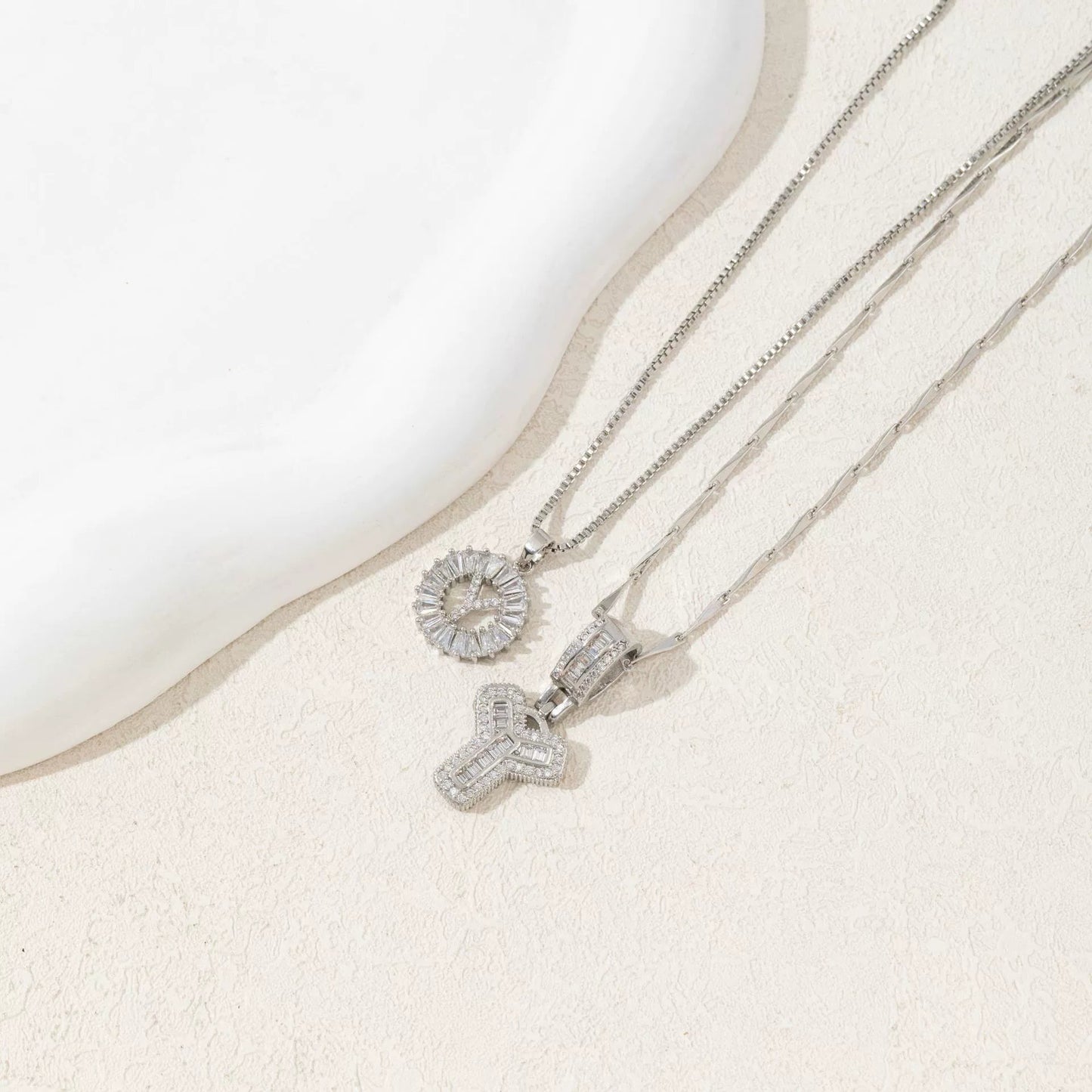 BUY 1 GET 1 FREE (2 Pack) - Initial Letter Pendant Necklaces