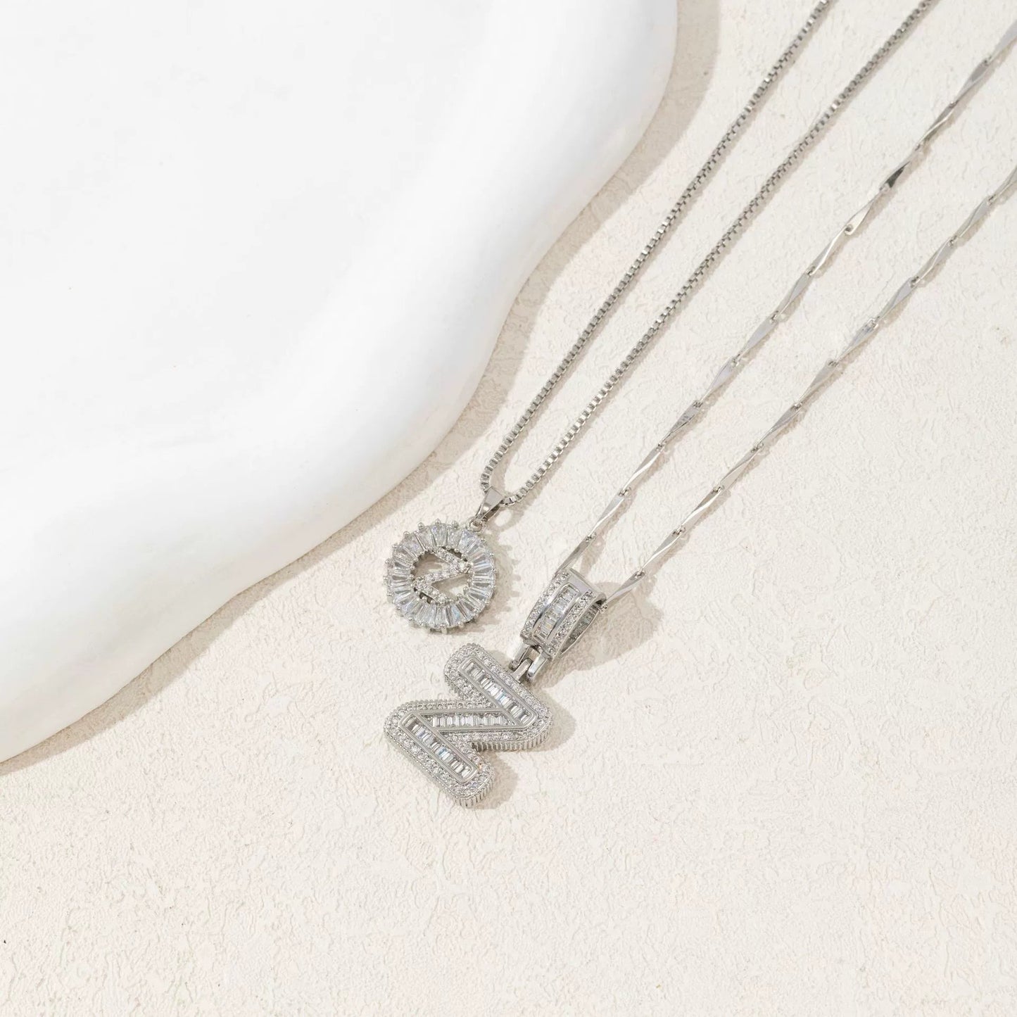 BUY 1 GET 1 FREE (2 Pack) - Initial Letter Pendant Necklaces