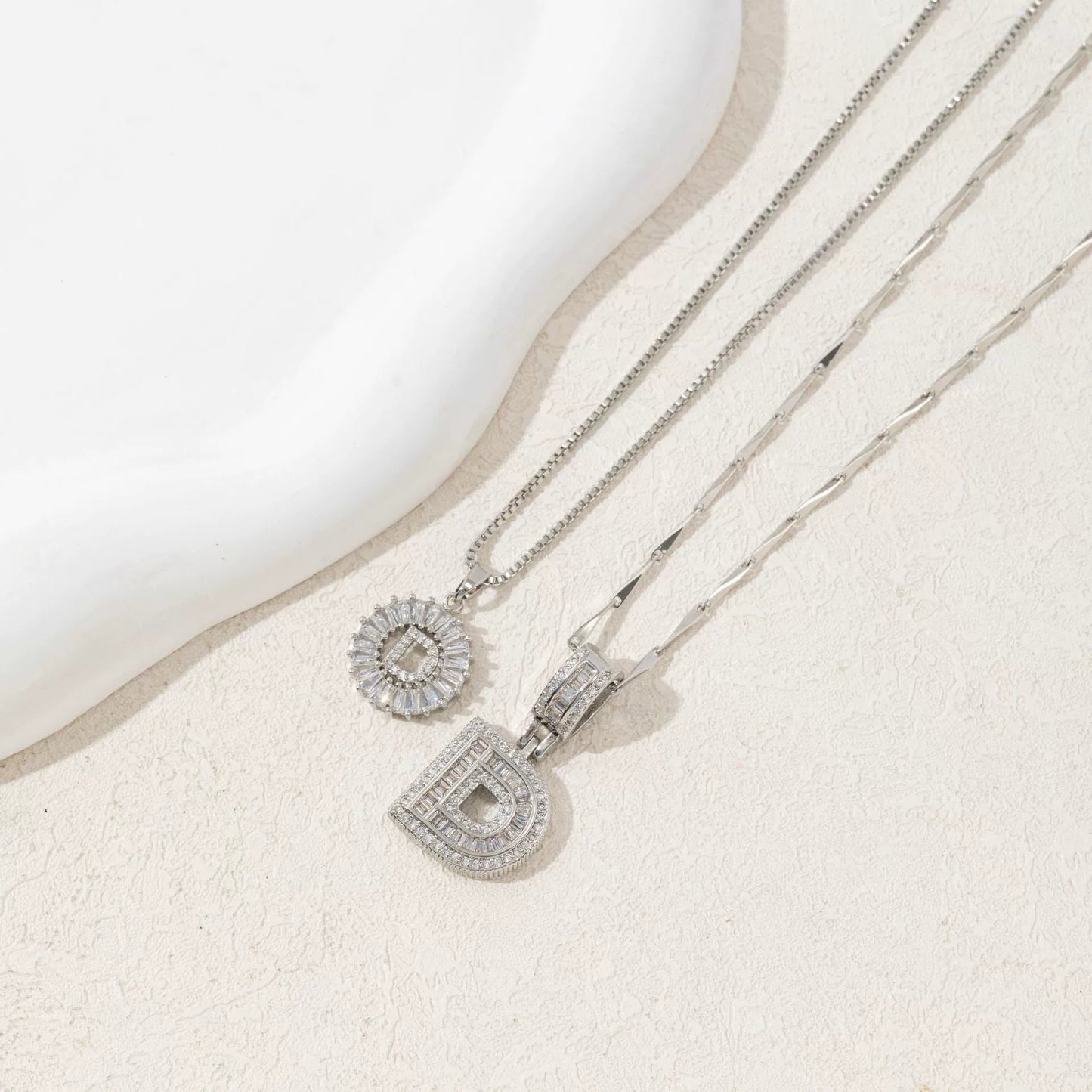 BUY 1 GET 1 FREE (2 Pack) - Initial Letter Pendant Necklaces