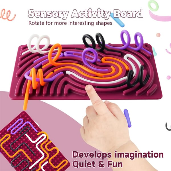 LAST DAY 49% OFF--Sensory Activity Board Fidget Toys
