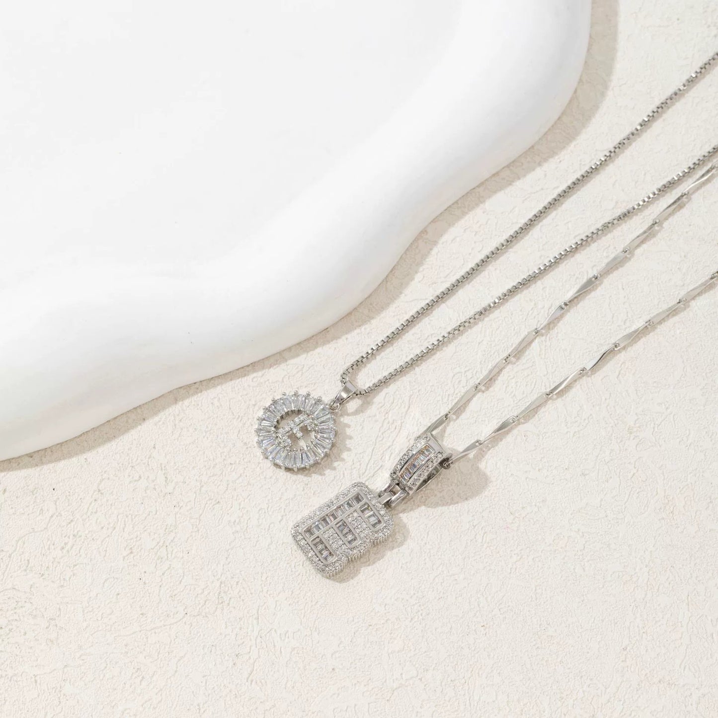 BUY 1 GET 1 FREE (2 Pack) - Initial Letter Pendant Necklaces