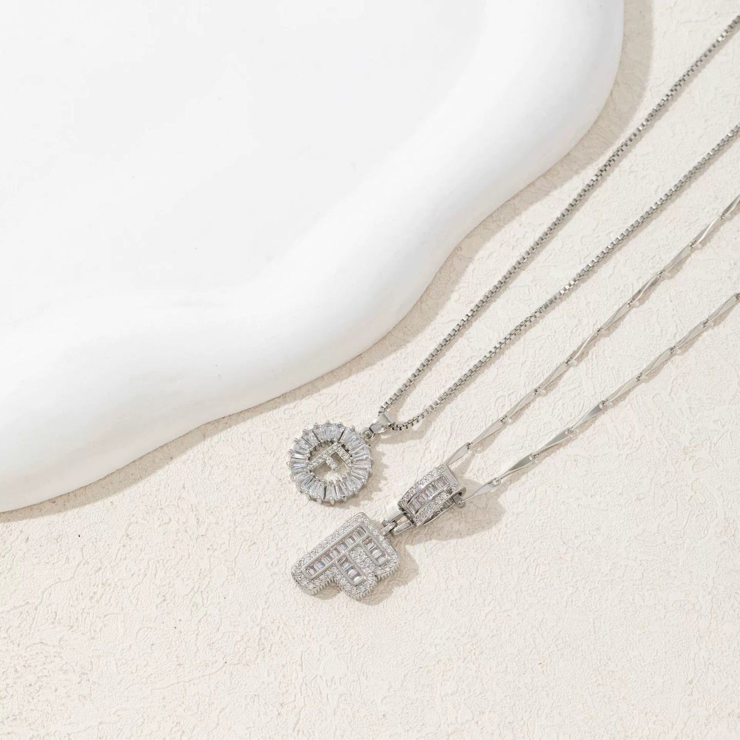 BUY 1 GET 1 FREE (2 Pack) - Initial Letter Pendant Necklaces