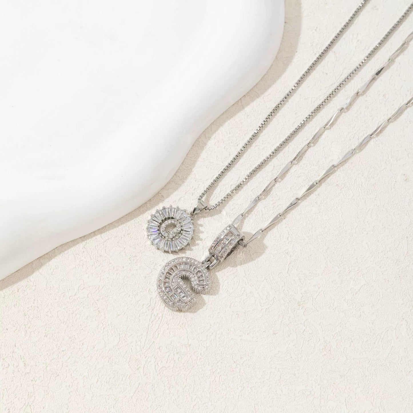 BUY 1 GET 1 FREE (2 Pack) - Initial Letter Pendant Necklaces