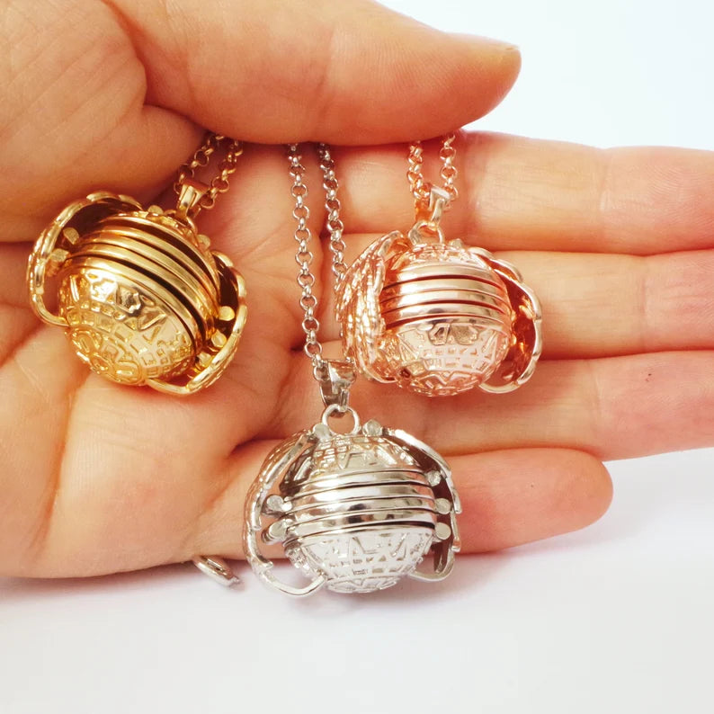 BUY 1 GET 1 FREE--Angel Wing Photo Locket Necklace