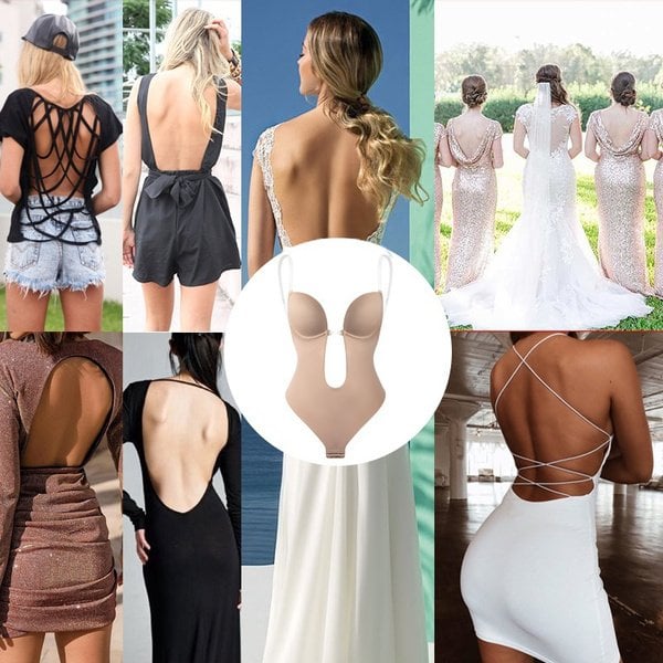 🔥Last Day 49% OFF🔥Plunge Backless Body Shaper Bra
