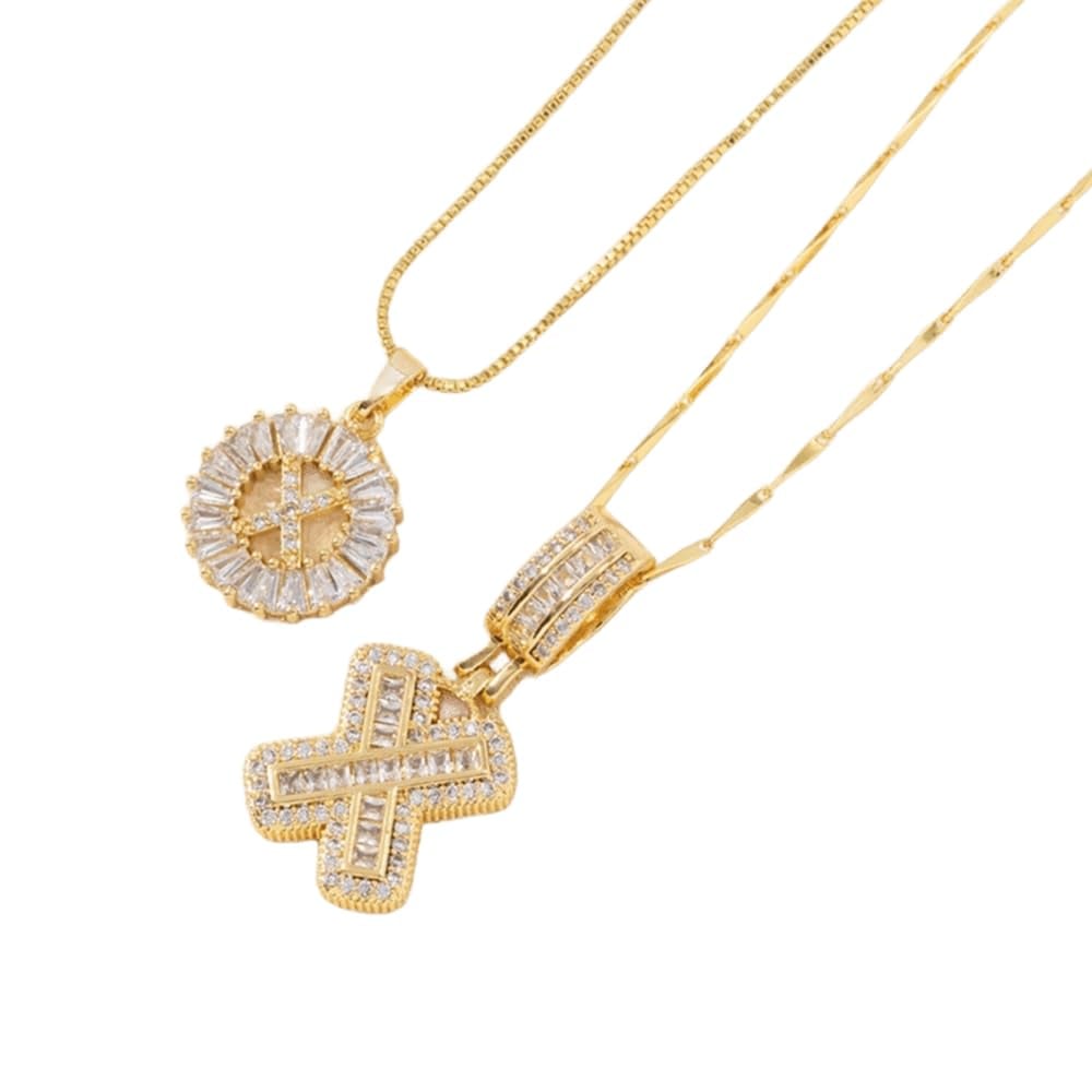 BUY 1 GET 1 FREE (2 Pack) - Initial Letter Pendant Necklaces