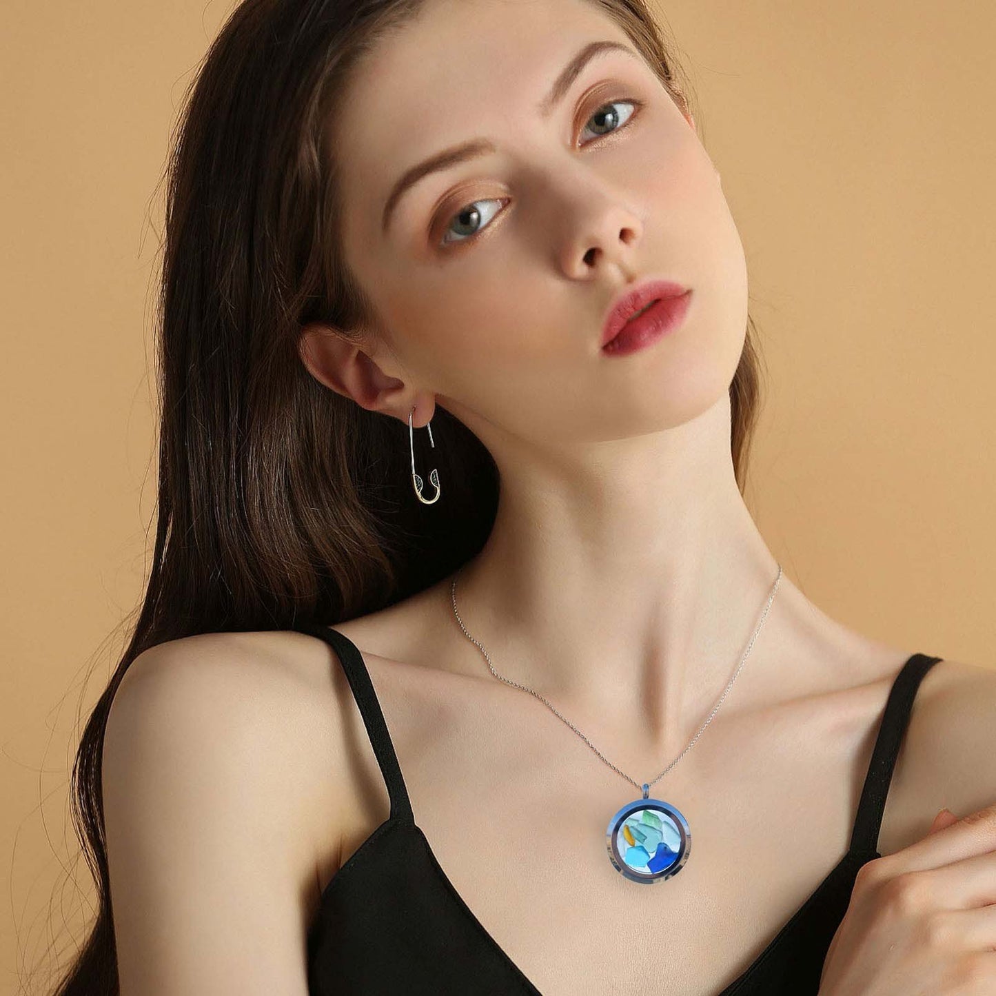BUY 1 GET 1 FREE--Sea Glass Necklace Unique gift
