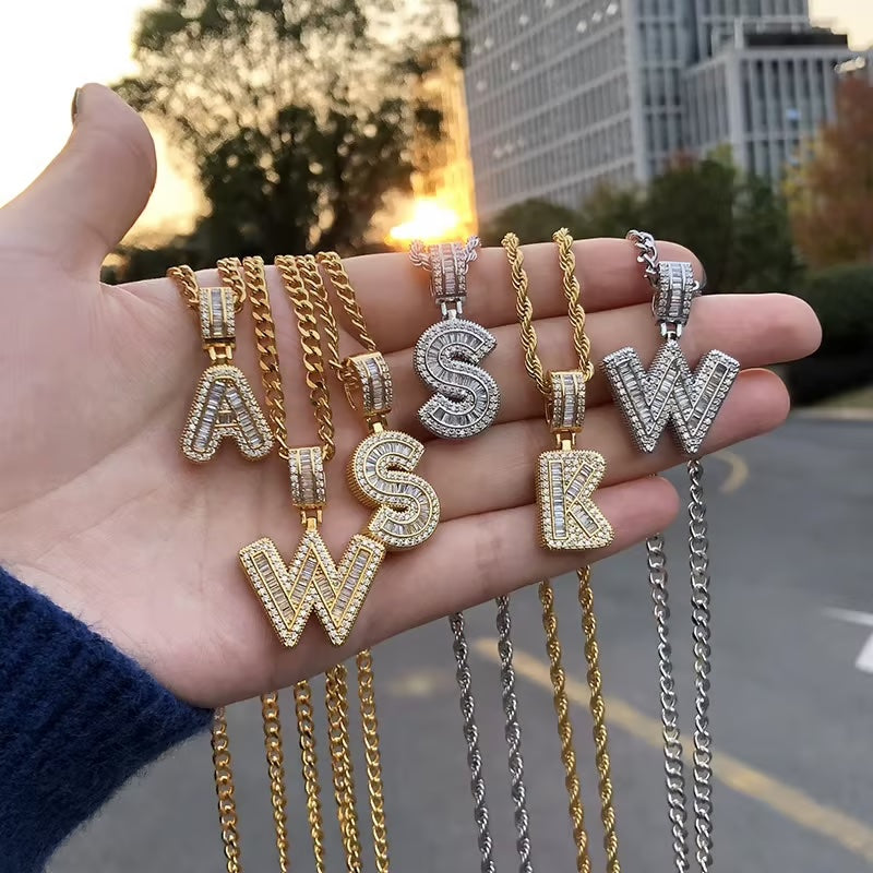 BUY 1 GET 1 FREE (2 Pack) - Initial Letter Pendant Necklaces
