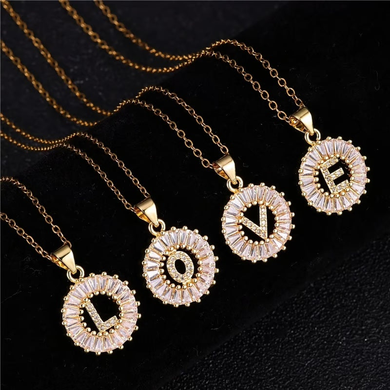BUY 1 GET 1 FREE (2 Pack) - Initial Letter Pendant Necklaces