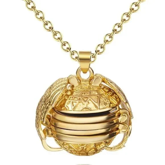 BUY 1 GET 1 FREE--Angel Wing Photo Locket Necklace