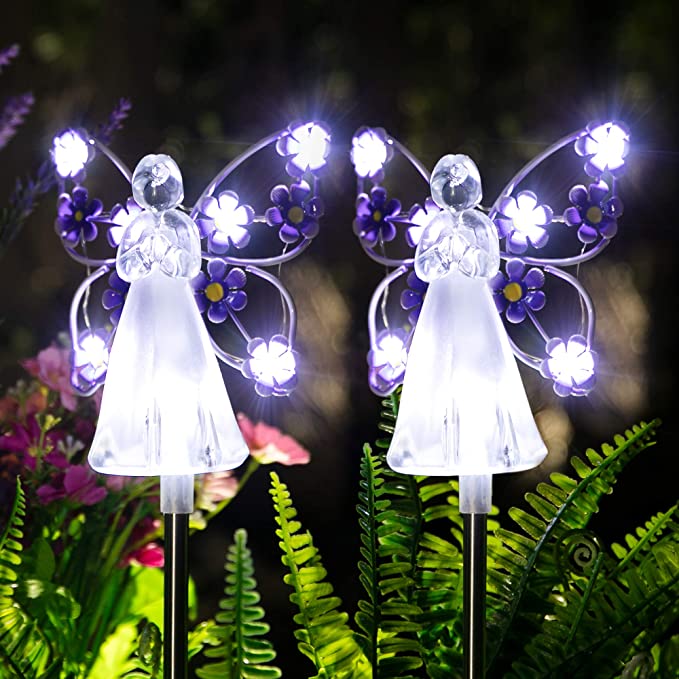 👼LAST DAY 50% OFF - Waterproof Solar Angel lights