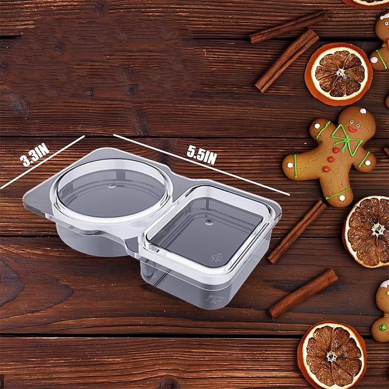 💥Last Day 49% OFF💥Double Compartment Condiment Containers
