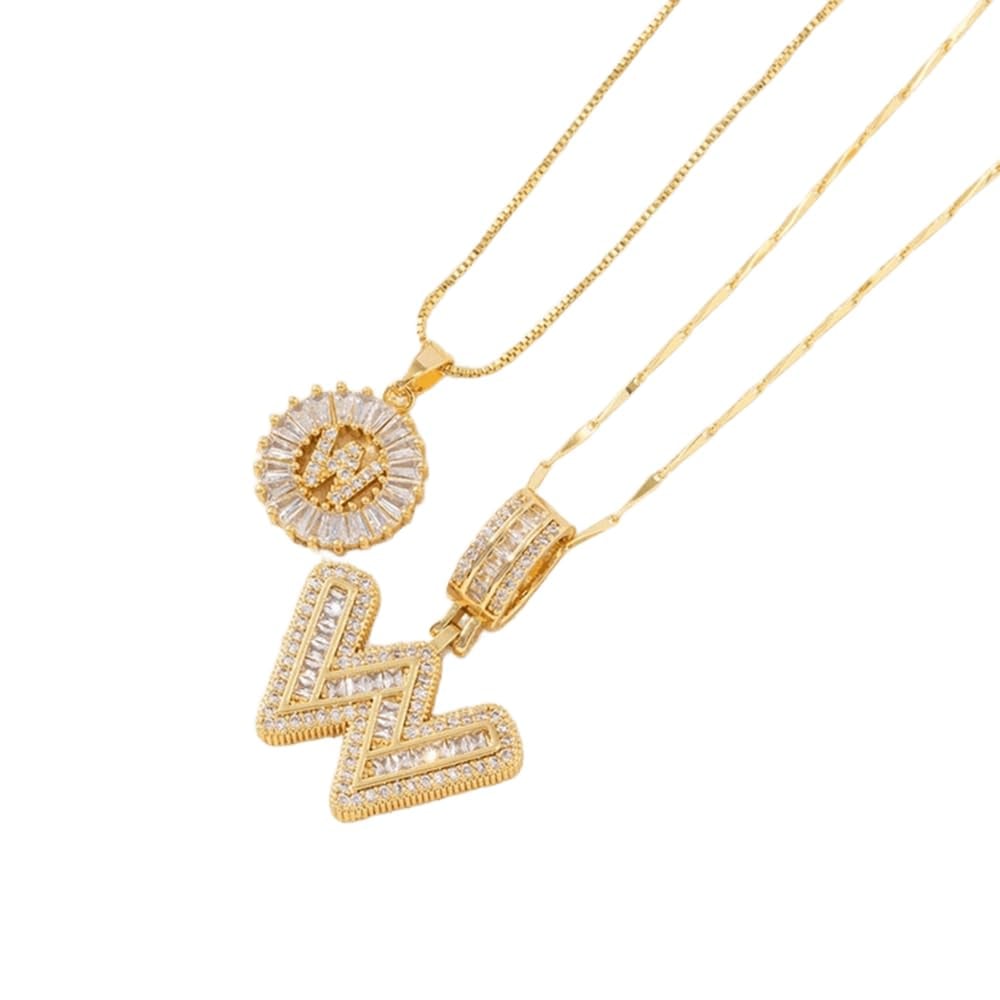 BUY 1 GET 1 FREE (2 Pack) - Initial Letter Pendant Necklaces