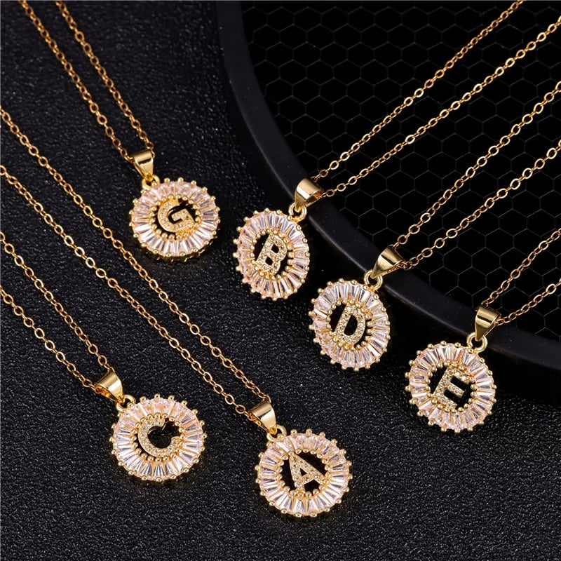 BUY 1 GET 1 FREE (2 Pack) - Initial Letter Pendant Necklaces