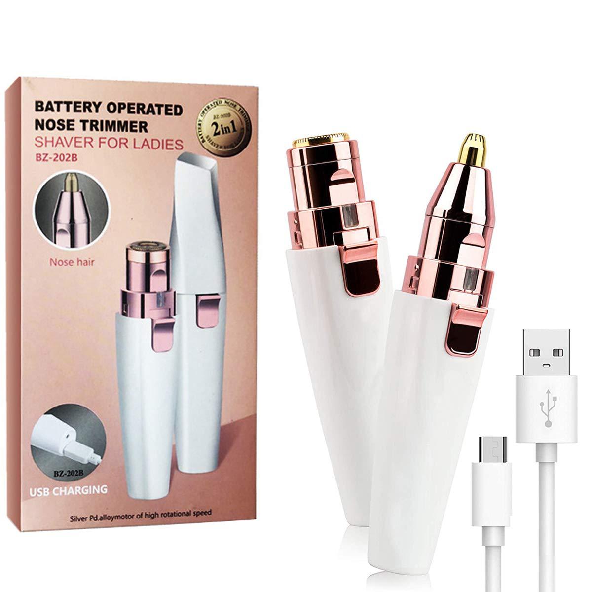 š„Last Day 49% OFFš„2-in-1 Women's Eyebrow and Facial Hair Removal Device