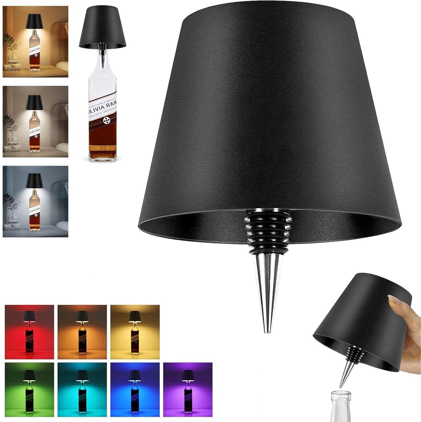 🍺Wireless Bottle Lamp
