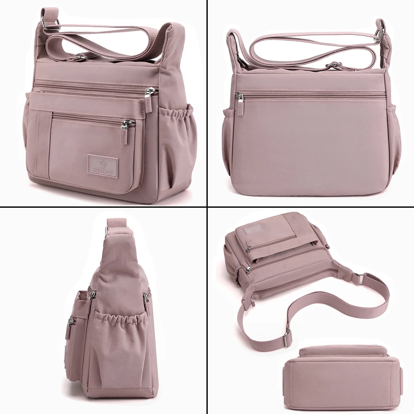 š„Last Day! 49% OFF--Waterproof Multi-Pocket Crossbody Bag