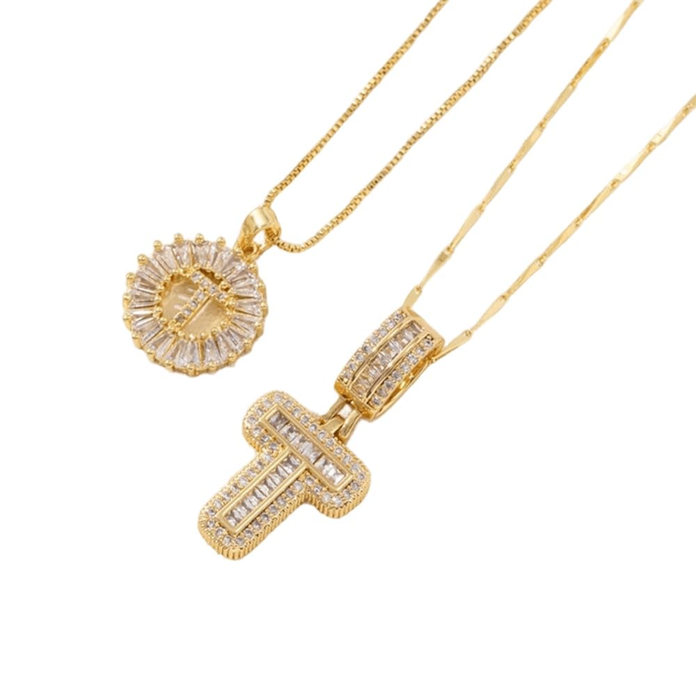 BUY 1 GET 1 FREE (2 Pack) - Initial Letter Pendant Necklaces
