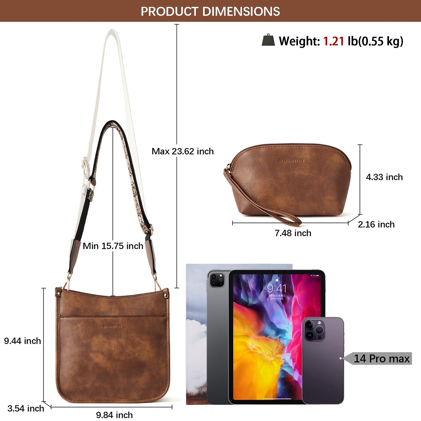 🔥Discount 70% Lotty Floral Embroidered Leather Tote with Shoulder Strap