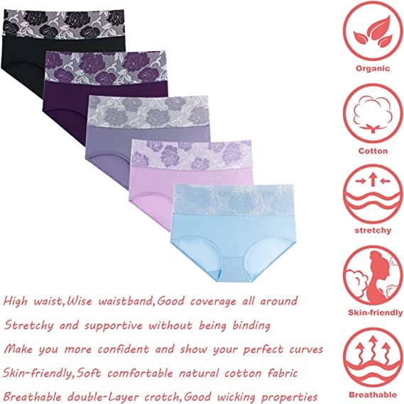 🔥High Waist Tummy Control Leak proof Panties