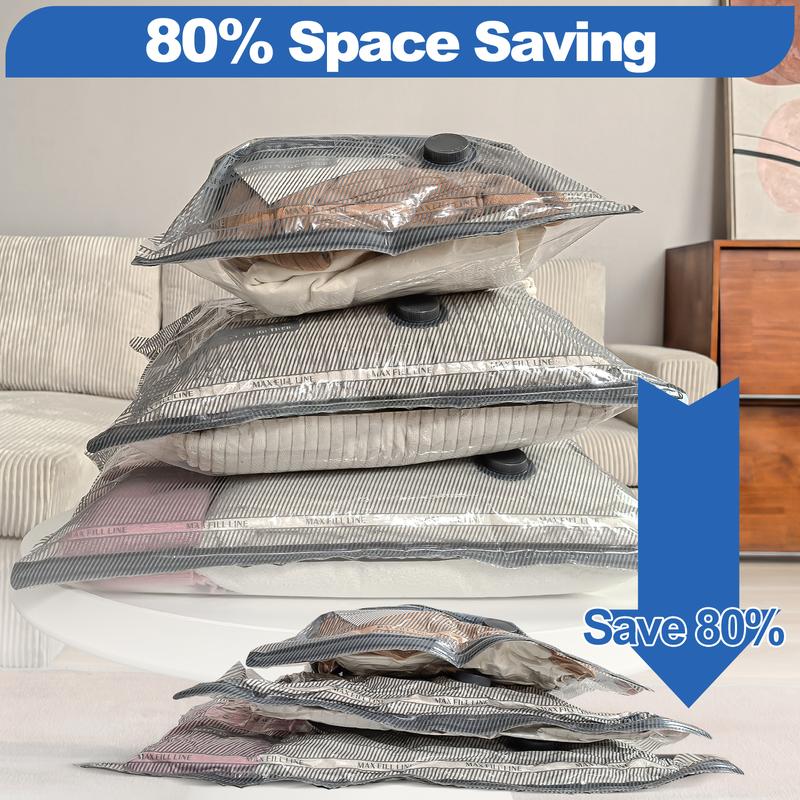 🔥LAST DAY SALE 49% OFF - 9-Pack Vacuum Travel Bags with USB Pump