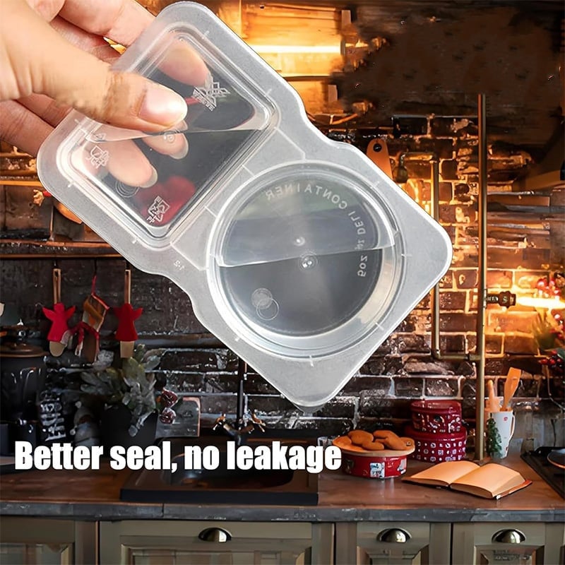 💥Last Day 49% OFF💥Double Compartment Condiment Containers