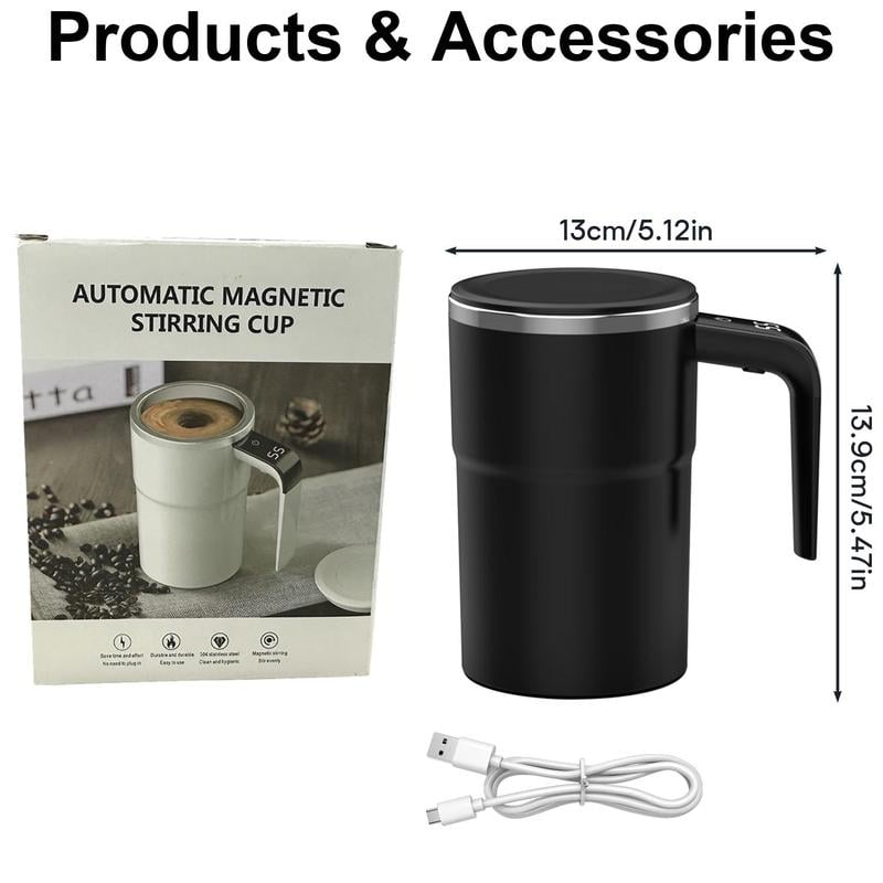 š„2025 New Electric Magnetic Stirring Coffee Mug