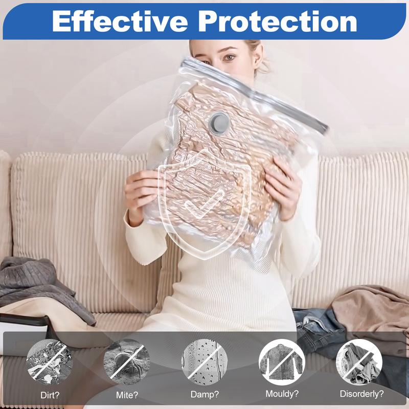 🔥LAST DAY SALE 49% OFF - 9-Pack Vacuum Travel Bags with USB Pump