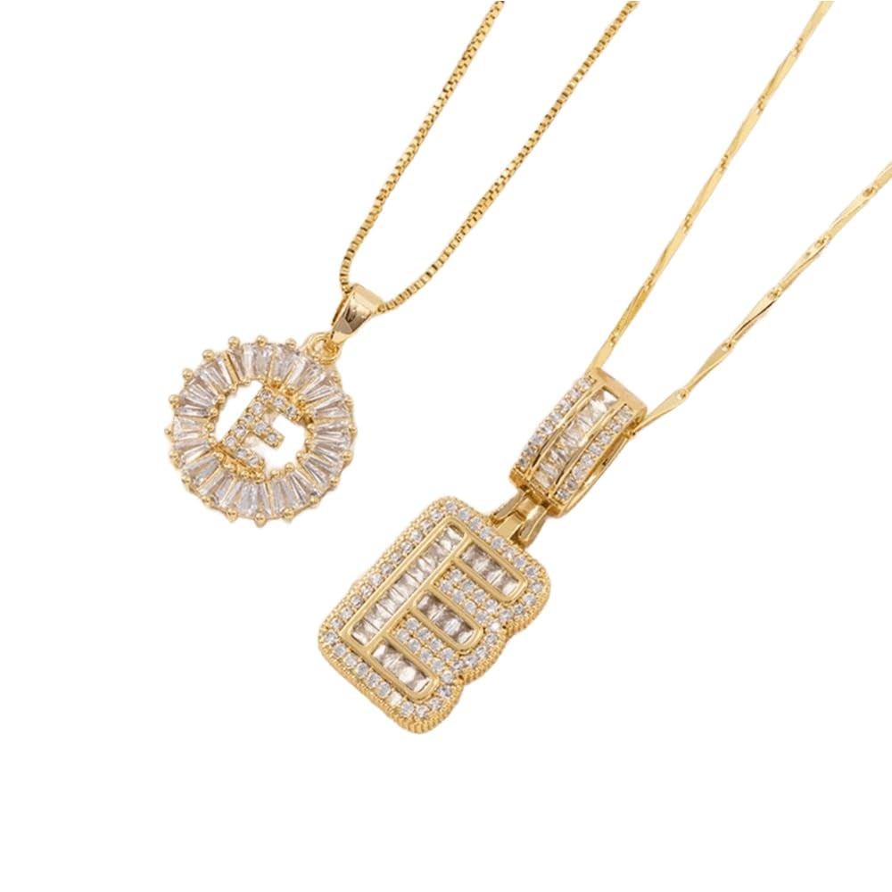BUY 1 GET 1 FREE (2 Pack) - Initial Letter Pendant Necklaces
