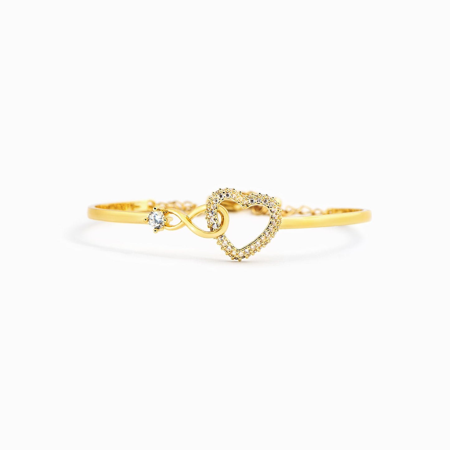 🤩Perfect for Mother's Day--BUY 1 GET 1 FREE--For Daughter- Always In My Heart - Infinity Heart Bracelet