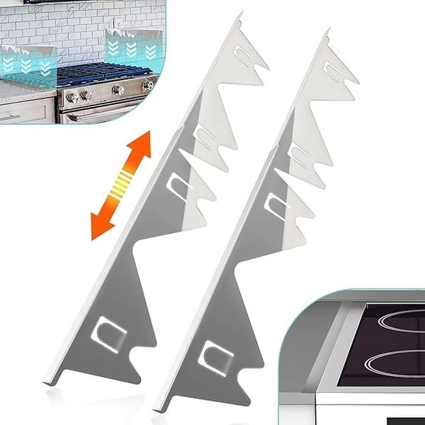 🔥Factory Direct Sale 49% OFF-🎁Retractable Stainless Steel Stove Gap Covers