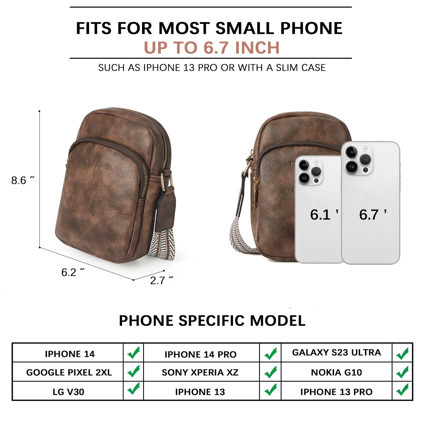 š„Discount 70% Lotty Chic Small Crossbody Sling Bags for Women