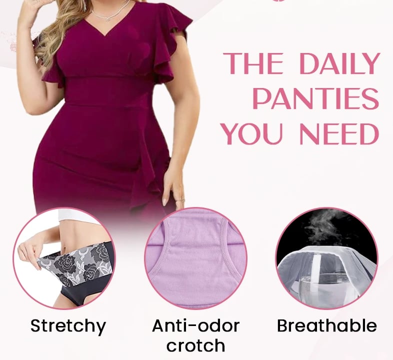 🔥High Waist Tummy Control Leak proof Panties