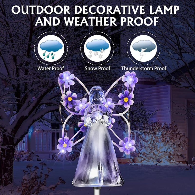 👼LAST DAY 50% OFF - Waterproof Solar Angel lights