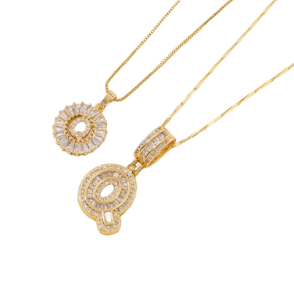BUY 1 GET 1 FREE (2 Pack) - Initial Letter Pendant Necklaces