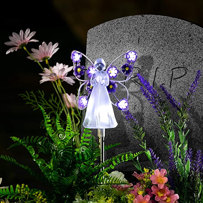 👼LAST DAY 50% OFF - Waterproof Solar Angel lights