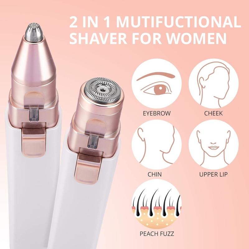 š„Last Day 49% OFFš„2-in-1 Women's Eyebrow and Facial Hair Removal Device