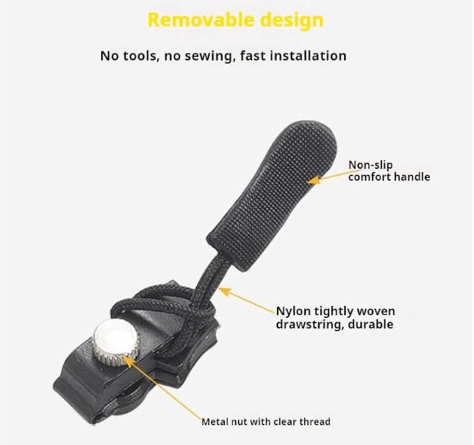 š„Last Day Promotion - 50% OFFšRemovable Universal Zipper Repairer-Buy 3 Get 3 Free