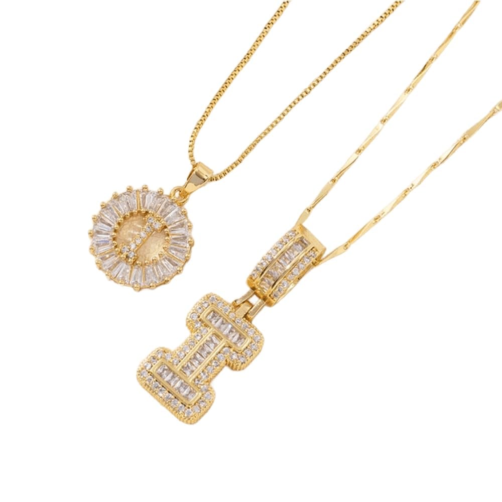 BUY 1 GET 1 FREE (2 Pack) - Initial Letter Pendant Necklaces