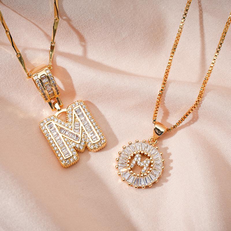 BUY 1 GET 1 FREE (2 Pack) - Initial Letter Pendant Necklaces
